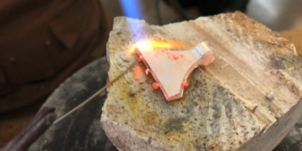 Virtual Silversmithing with Backyard Silversmiths Jewelry - Axe Blade Necklace